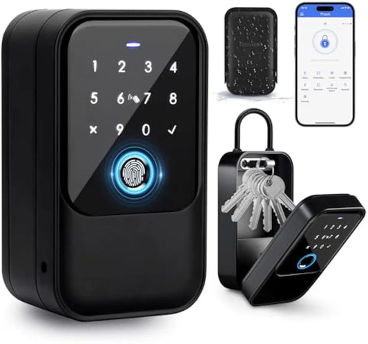Ttlock Smartkey Lock Box Home Key Wireless Smartlock Box Electronic Key Box App Digital Code Bluetooth Key Safe Padlock for Host