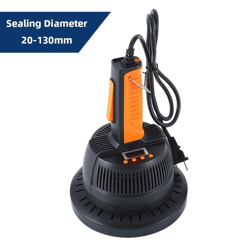Effortlessly Seal Your Bottles with the Handheld All-In-One Electromagnetic Induction Sealing Machine for Honey Jars and Medicine Bottles