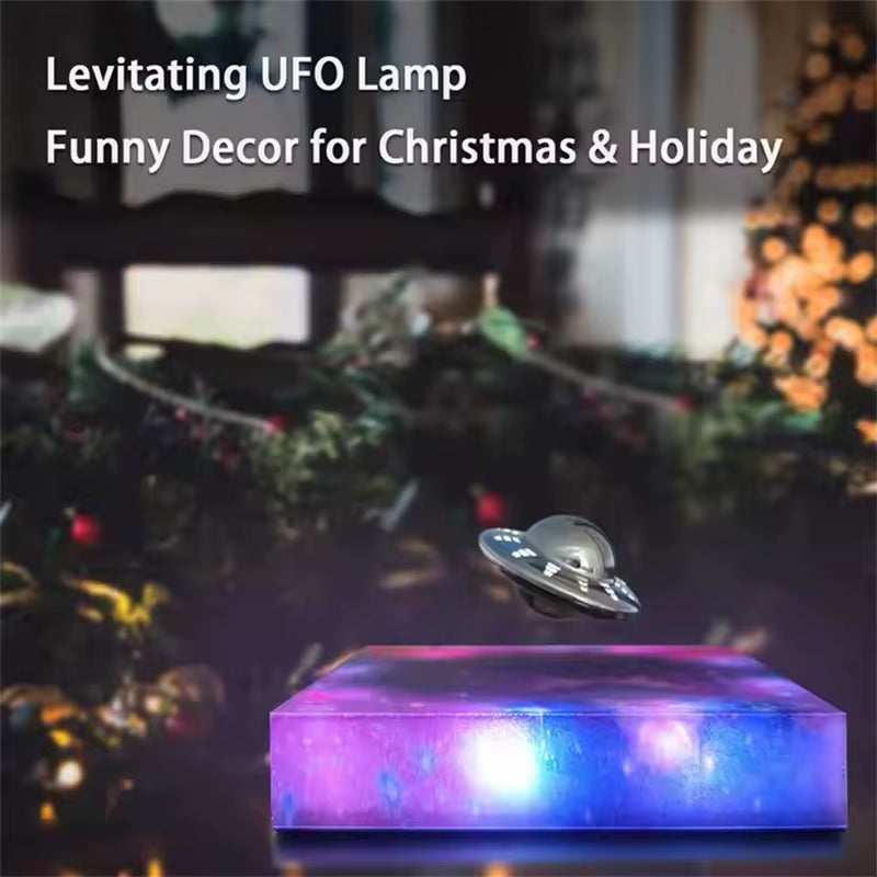 Magnetic Levitating Light Floating UFO Mini Heart Small Night Light Creative Magnetic Levitation Home Decoration
