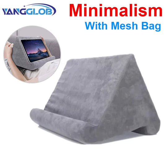 Sponge Pillow Tablet Holder for Ipad Samsung Huawei Xiaomi Tablet Holder Mobile Phone Support Pillow Multi-Angle Reading Stand