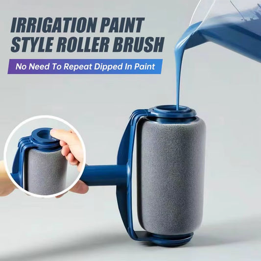 1Pc/6Pcs Paint Roller Multifunctional Household Roller Brush Set One Wall a Time Portable Latex Paint Roller Brush Painting Set