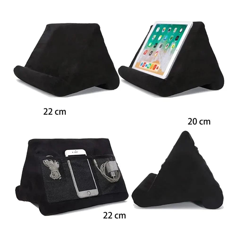 Tablet Stand Multifunction Sponge Pillow Stands for Ipad Samsung Huawei Tab Reading Holder Support Bed Mount Bracket Book