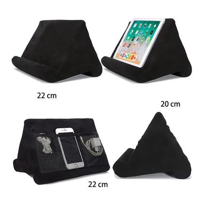 Tablet Stand Multifunction Sponge Pillow Stands for Ipad Samsung Huawei Tab Reading Holder Support Bed Mount Bracket Book
