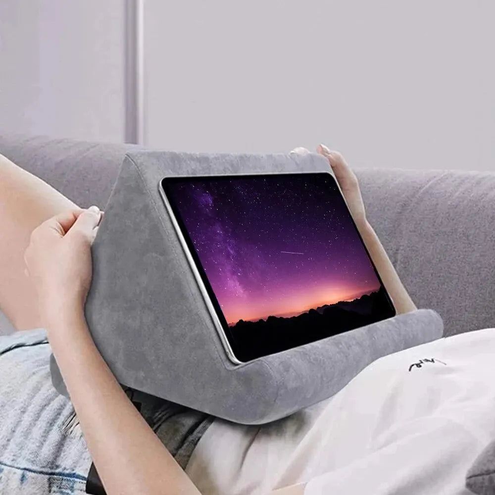 Tablet Stand Multifunction Sponge Pillow Stands for Ipad Samsung Huawei Tab Reading Holder Support Bed Mount Bracket Book