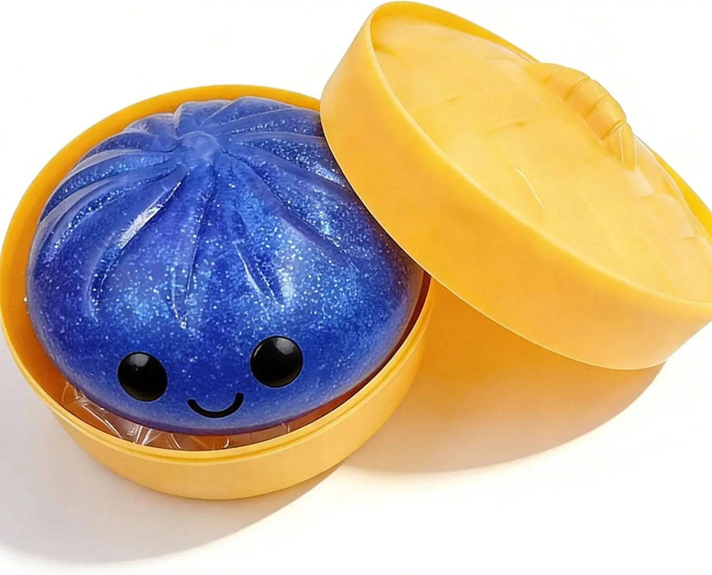 Glitter Dumpling, Glitter Dumpling Squishy Box Dumplings Squishy Anxiety Relief Fidget Soft Squeeze Decompression Dough