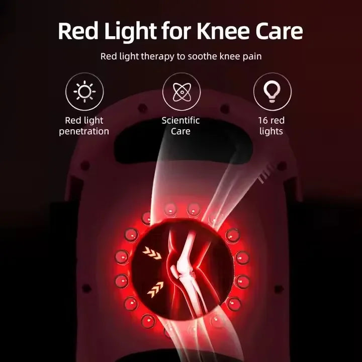 Smart Knee Massager Hot Compress Knee Relaxing Massager Infrared Heat and Vibration Knee Pain Relief Elbow Shoulder Massagers