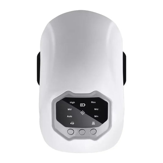 Experience Ultimate Comfort with the Smart Wireless Knee Massager - Hot Compress & Infrared Heat for Pain Relief and Relaxation
