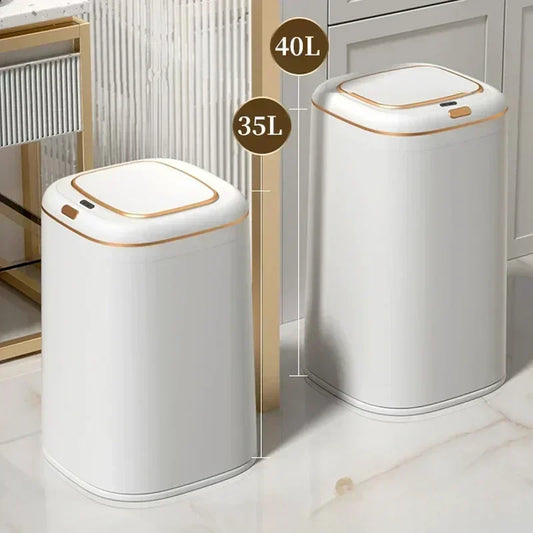 Revolutionary 20/35/40L Smart Trash Can - Touchless, Automatic Sensor Waste Bin for Your Kitchen and Home