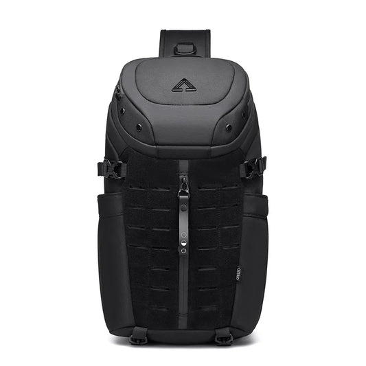 Anti Theft Sling Bag Shoulder Crossbody Backpack Waterproof Chest Bag with USB Charging Port Lightweight Casual Daypack