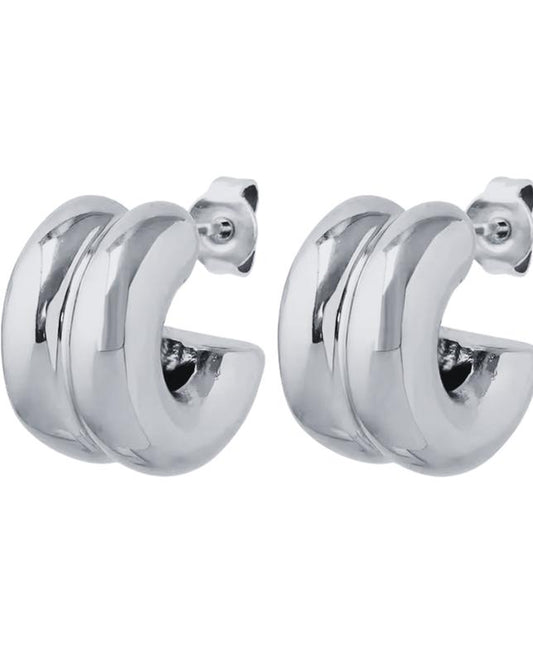 Elevate Your Everyday Look with Kris Gold Plated Earrings - A Must-Have Women's Fashion Accessory